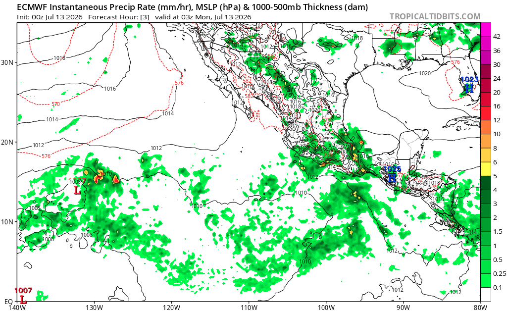 ECMWF Eastern Pacific Model Guidance thumbnail