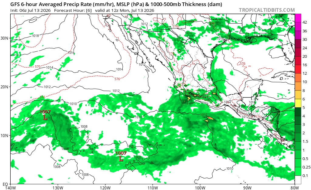 GFS Eastern Pacific Model Guidance thumbnail