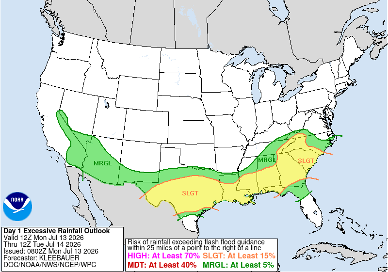 WPC Excessive Rainfall Outlook thumbnail